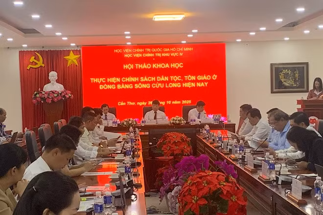 Quang cảnh hội thảo.