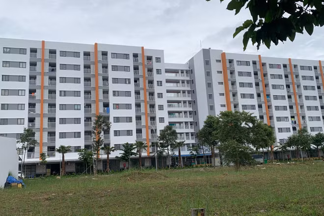 Khu nhà ở xã hội Hồng Loan 5C (phường Cái Răng) hoàn thành trong năm 2024 góp phần đáp ứng nhu cầu của người dân thành phố.