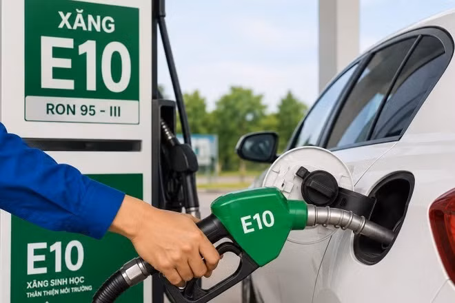 Xăng E10 sẽ được bán rộng rãi trên toàn quốc từ 1/6.