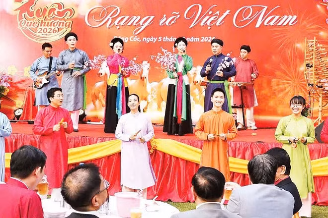 Đại sứ quán Việt Nam tại Thái Lan tổ chức Xuân Quê hương gắn kết với kiều bào. (Ảnh: ĐẠI SỨ QUÁN VIỆT NAM TẠI THÁI LAN)