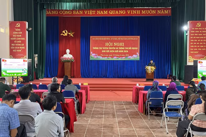Quang cảnh buổi tuyên truyền phổ biến giáo dục pháp luật.