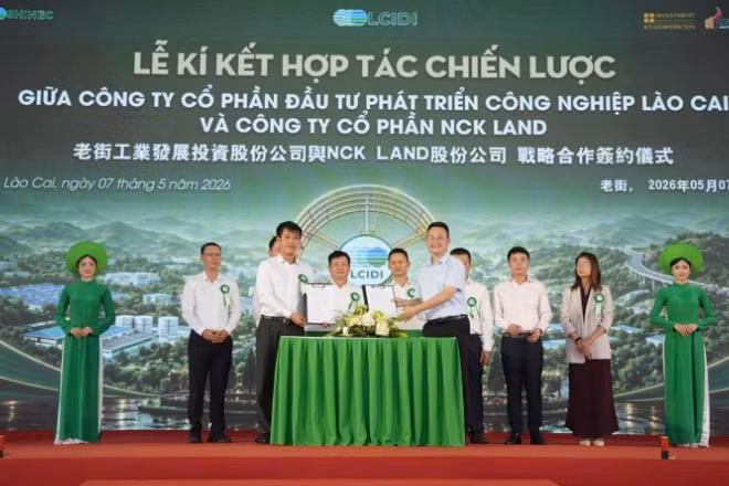 Ký kết hợp tác đầu tư tại cụm khu công nghiệp Thống Nhất 1, xã Gia Phú (Lào Cai) trong năm 2026.