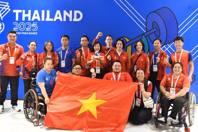 Việt Nam đoạt 6 Huy chương vàng, lập 3 kỷ lục trong ngày thi đấu thứ hai tại ASEAN Para Games 13.