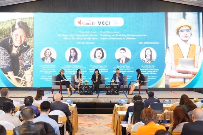 Diễn đàn Đầu tư Tác động Việt Nam 2025 với chủ đề “Thúc đẩy tăng trưởng bền vững: Mở khóa đầu tư tác động cho tương lai Việt Nam”.