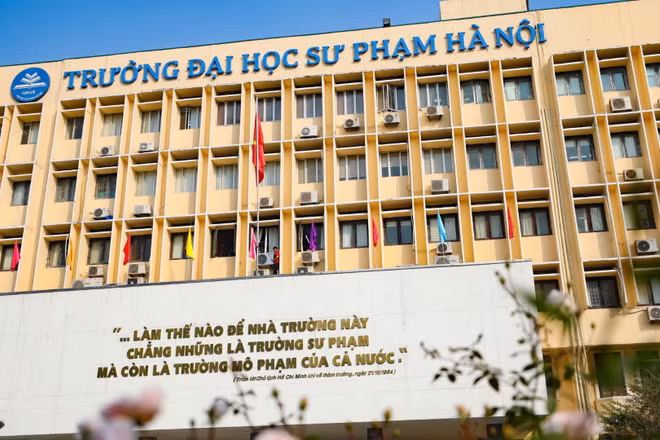 Trường đại học Sư phạm Hà Nội. (Ảnh: ĐẠI THẮNG)