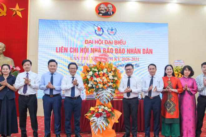 [Ảnh] Đại hội đại biểu Liên Chi hội Nhà báo Báo Nhân Dân lần thứ XI, nhiệm kỳ 2026-2031