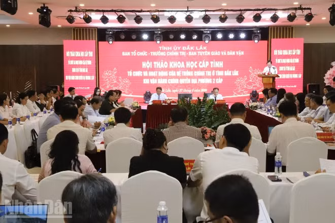 Quang cảnh hội thảo.
