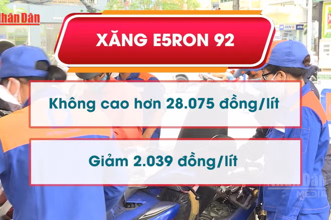 [Video] Giá xăng dầu đồng loạt giảm mạnh từ chiều 25/3
