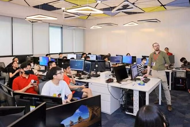 Trí tuệ nhân tạo được đưa vào nhiều hoạt động tại Trường đại học Anh Quốc Việt Nam.
