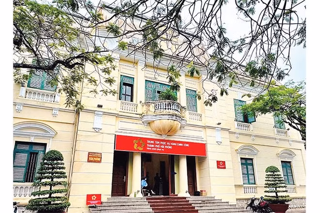 Kiến trúc đặc sắc của Trung tâm phục vụ hành chính công thành phố (xưa là Tòa Đốc Lý)