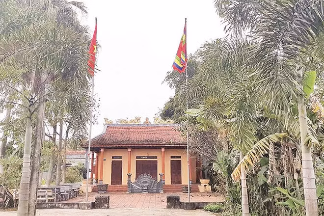 Văn chỉ miếu của làng Hà Nữu (xã Quảng Chính, tỉnh Thanh Hóa).