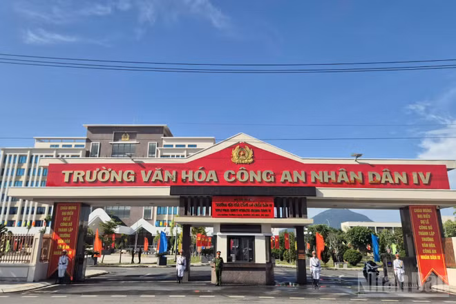 Trường Văn hóa Công an nhân dân IV thành lập tại Tây Ninh.