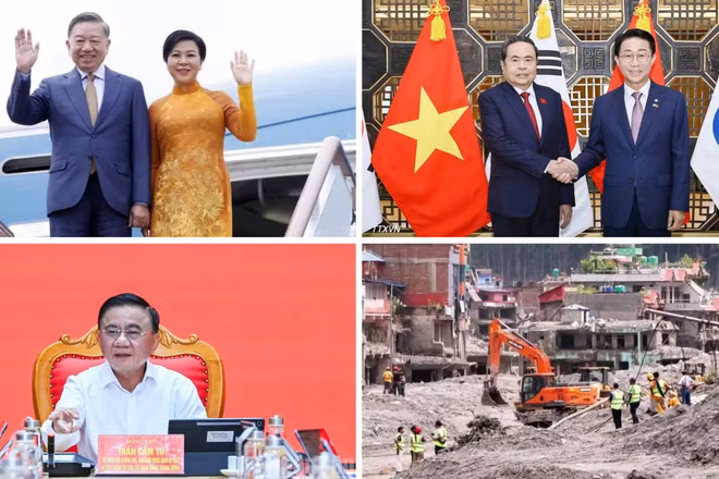 Tin nổi bật ngày 7/9: Tổng Bí thư, Chủ tịch nước Tô Lâm cùng Phu nhân bắt đầu thăm cấp Nhà nước Liên bang Nga; hoạt động của Chủ tịch Quốc hội Trần Thanh Mẫn trong khuôn khổ chuyến thăm chính thức Hàn Quốc