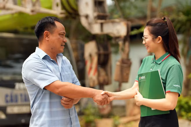 ABIC đồng hành cùng nông dân. (Ảnh: ABIC cung cấp)