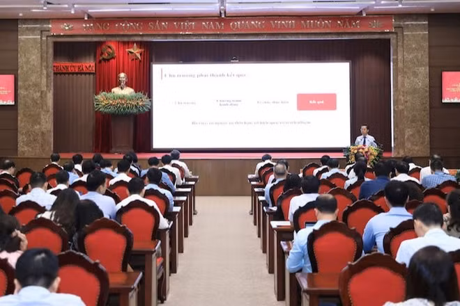 Quang cảnh hội nghị. (Ảnh: Thái Quang)