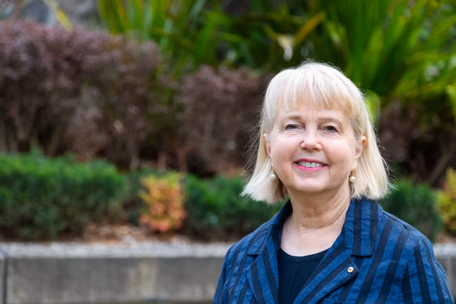Bà Peggy O’Neal, Chủ tịch Hội đồng Đại học RMIT, Doanh nhân Tiên phong của Australia tại Việt Nam.