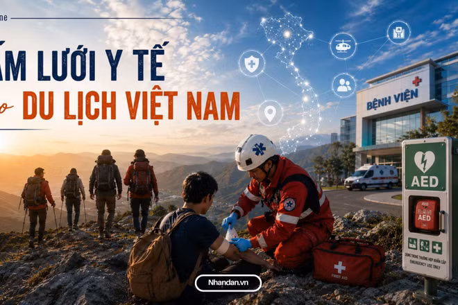 Kiến tạo "tấm lưới y tế" cho du lịch khám phá tại Việt Nam