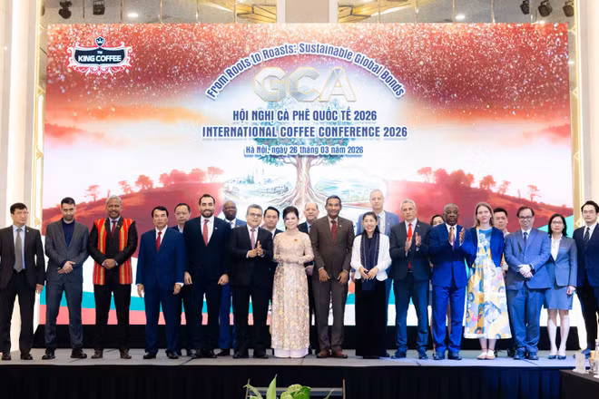 Hội nghị Cà phê Quốc tế 2026 quy tụ đại diện 21 phái đoàn ngoại giao, cùng các tổ chức, doanh nghiệp và chuyên gia.