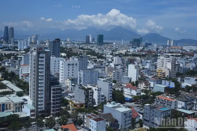 Một góc thành phố Đà Nẵng. (Ảnh: ANH ĐÀO)
