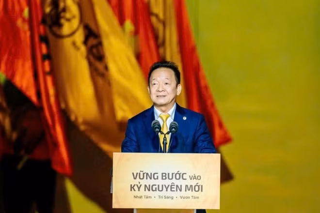 Doanh nhân Đỗ Quang Hiển với định hướng đầu tư dài hạn vào các dự án hạ tầng chiến lược. (Nguồn: T&T Group)