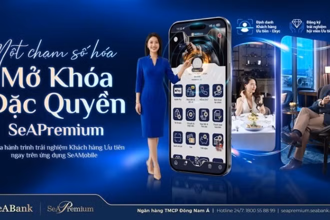 3 tính năng mới chuyên biệt trên SeAMobile nâng tầm trải nghiệm số cho Khách hàng Ưu tiên.