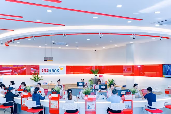Phòng giao dịch HDBank. (Ảnh: HDBank)