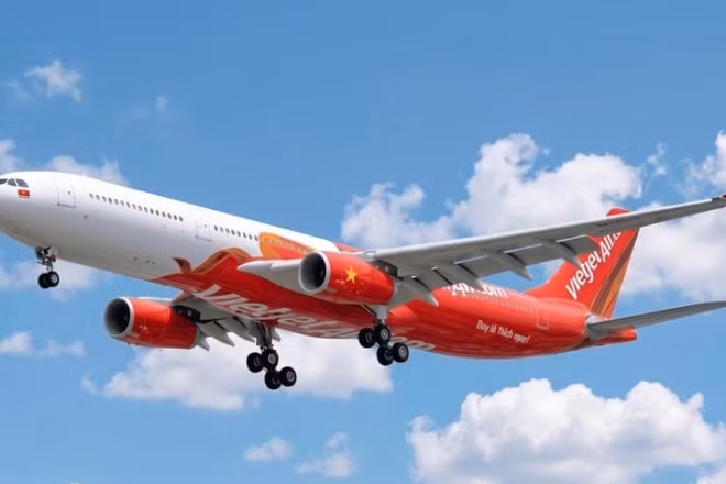 Tàu bay Vietjet. (Nguồn: Vietjet)