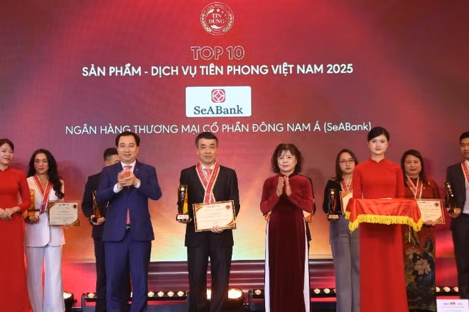 Seabank nhận giải thưởng tín dụng.