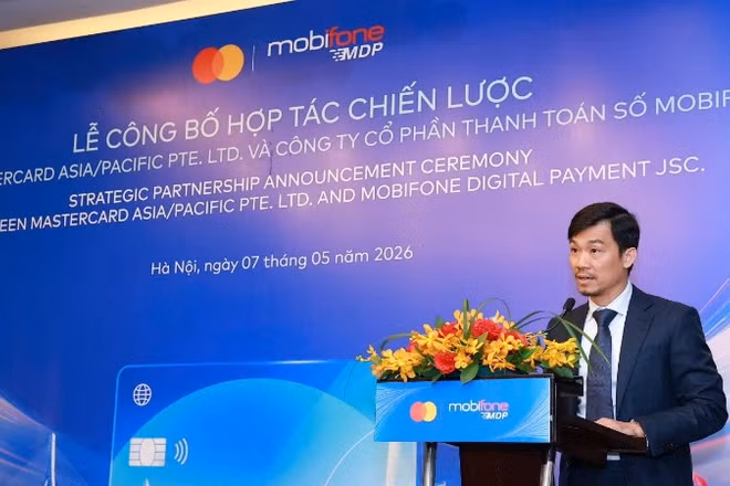 Ông Phan Thanh Sơn, Tổng Giám đốc MDP, phát biểu tại sự kiện.