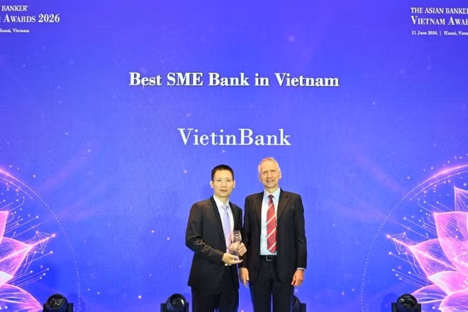 VietinBank là Ngân hàng SME tốt nhất Việt Nam 6 năm liên tiếp. 