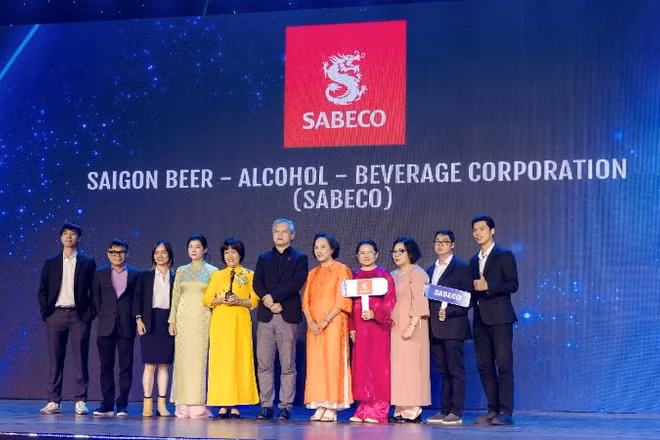 SABECO là một trong những công ty được trao danh hiệu "Nơi làm việc tốt nhất Châu Á" năm 2026. (Ảnh: HR Asia)
