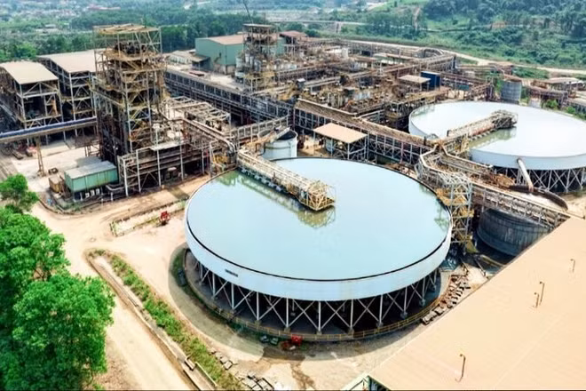 Toàn cảnh quy mô vận hành hiện đại tại nhà máy Núi Pháo.
