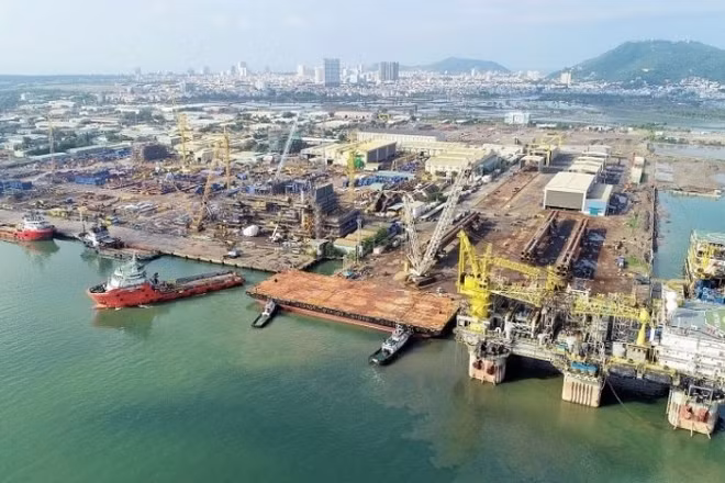 Căn cứ cảng dịch vụ của PTSC (nay là Trung tâm Công nghiệp năng lượng và Hậu cần kỹ thuật PTSC), thành phố Vũng Tàu.