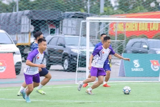 Giải bóng đá cộng đồng trong khuôn khổ “SABECO Sports Hub” tại Bắc Giang năm 2024 (Nguồn: SABECO)