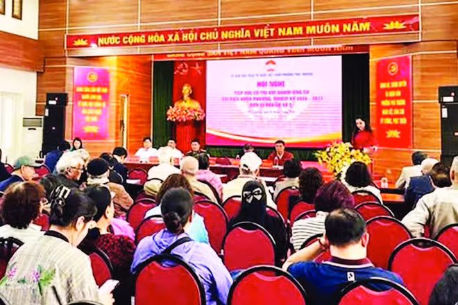 Các hội nghị tiếp xúc cử tri tại Phú Thượng được triển khai nghiêm túc, đúng quy định, phát huy dân chủ, tạo sự phấn khởi trong các tầng lớp nhân dân.