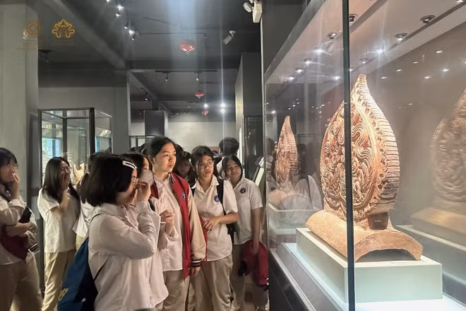 Hoàng thành Thăng Long mở ra không gian tìm hiểu và trải nghiệm lịch sử dân tộc quý giá cho công chúng hôm nay. Nguồn ảnh: Trung tâm Bảo tồn di sản Thăng Long-Hà Nội
