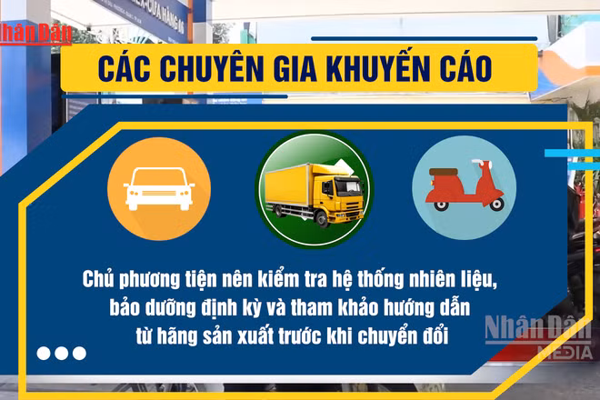 [Video] Người dùng cần lưu ý trước khi chuyển sang sử dụng xăng E10