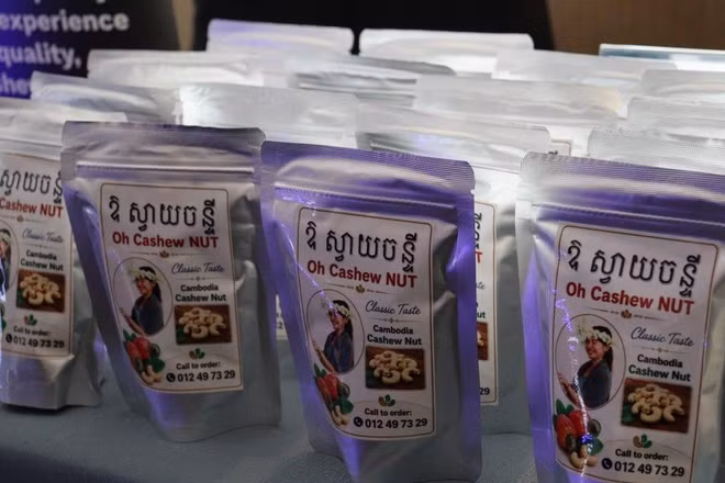 Sản phẩm hạt điều của Campuchia có chất lượng cao và được thị trường nhiều nước ưa chuộng. (Ảnh: Fresh News)