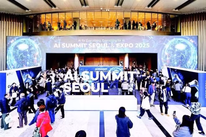 Hội nghị thượng đỉnh về AI diễn ra tại Seoul, Hàn Quốc. (Ảnh: AISUMMIT.CO.KR)
