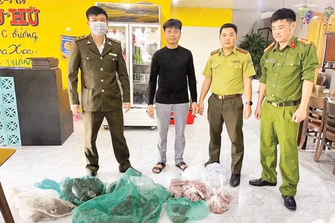 Một cơ sở nuôi nhốt động vật hoang dã bị lực lượng chức năng bắt giữ.