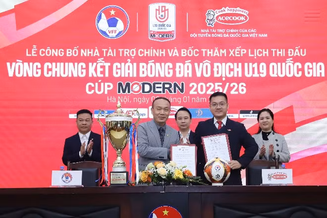 Lễ công bố được tổ chức vào sáng 9/1, tại Hà Nội.