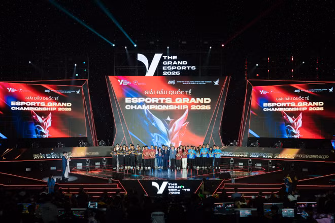 Gala The Grand Esports 2026 kết thúc tối muộn 11/7 tại Hà Nội.