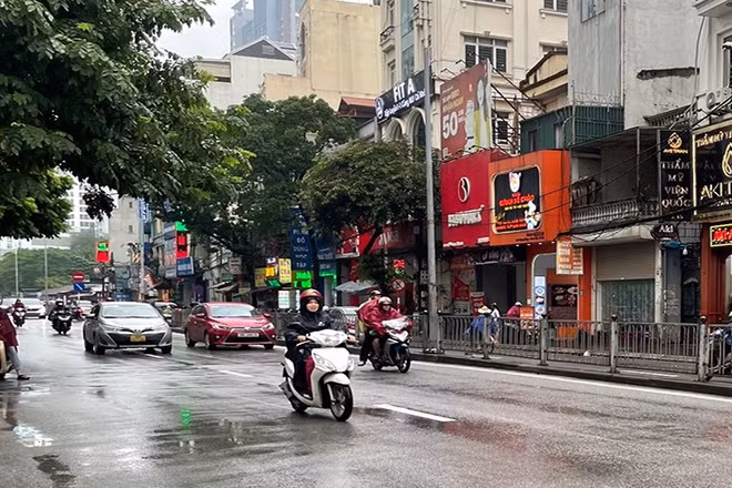 Khu vực Hà Nội nhiều mây, sáng có mưa, trời rét. (Ảnh minh họa: Đ.T)