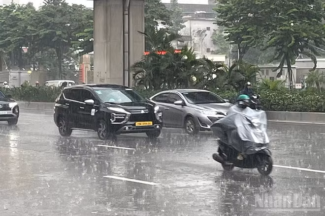 Dự báo khu vực Hà Nội ngày nắng, đêm có mưa rào vài nơi. (Ảnh minh họa: Đ.T)
