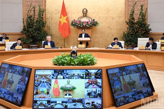 Thủ tướng Phạm Minh Chính chủ trì phiên họp Chính phủ thường kỳ tháng 1/2026.