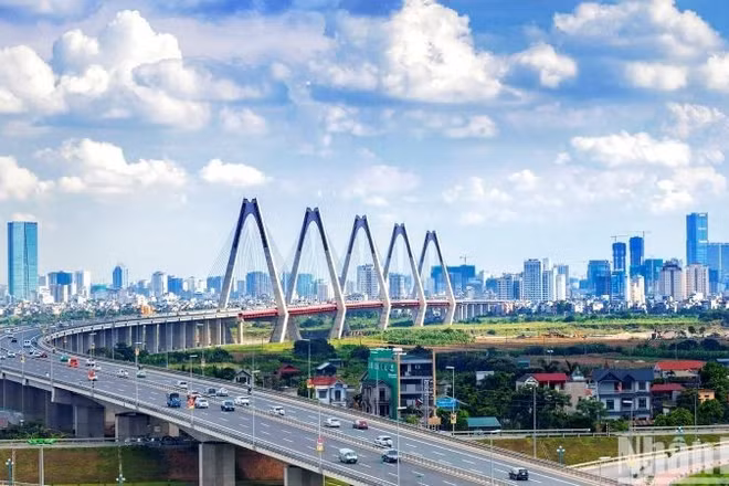 Quy hoạch Vùng Thủ đô tạo sự phát triển liên kết, đồng bộ. (Ảnh: BÁO NHÂN DÂN)