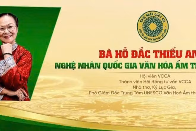 Một trong 28 nghệ nhân được trao tặng danh hiệu 2025. (Ảnh: VCCA)