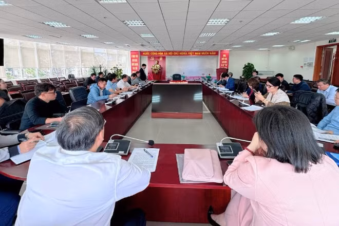 Cục Quản lý và Xây dựng công trình thủy lợi (Bộ Nông nghiệp và Môi trường) làm việc với Sở Nông nghiệp và Môi trường tỉnh Lâm Đồng về công tác thủy lợi trên địa bàn.