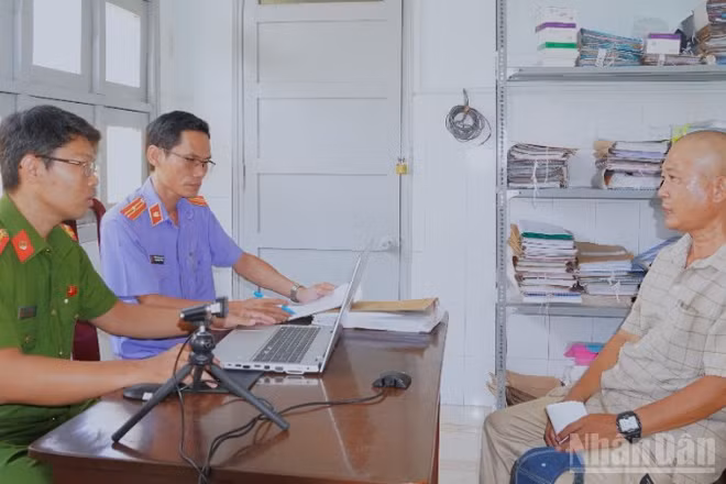 Nguyễn Thành Nhơn làm việc với Cơ quan Công an và Viện kiểm sát.