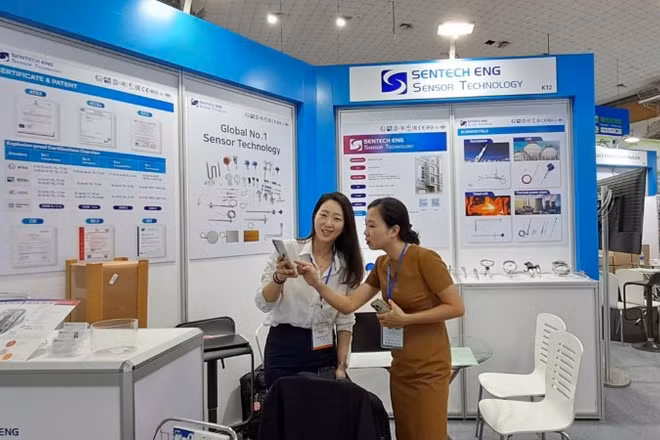 Hội chợ Triển lãm quốc tế công nghệ năng lượng-môi trường 2026 thu hút nhiều doanh nghiệp trong nước và quốc tế tham gia.